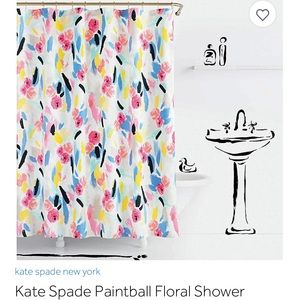 Kate Spade Colorful Shower Curtain